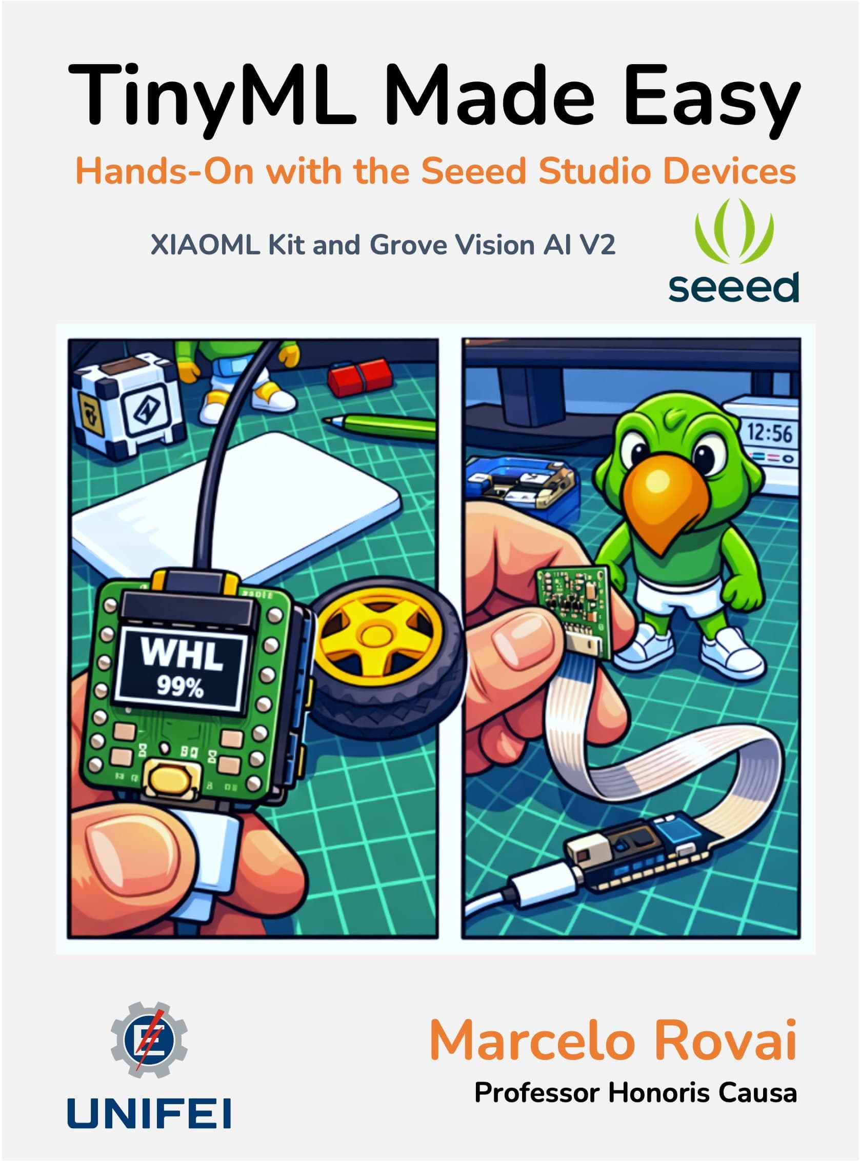 Cover of TinyML Made Easy: XIAO ESP32S3 by Marcelo Rovai